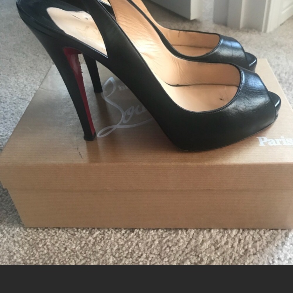 Christian Louboutin Sling Back Heels